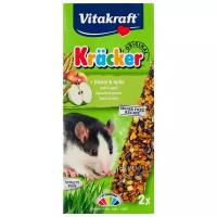 Лакомство для грызунов Vitakraft Kräcker® Original + Dinkel & Apfel