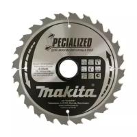 Makita Premium B-29206 пильный по дереву, 190x2.0x30mm, 24 зуба