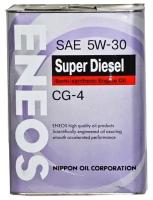 Моторное масло Eneos Super Diesel CG-4 5W-30 полусинтетическое 4 л