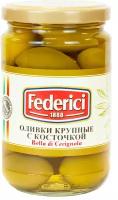 Оливки Federici Bella di cerignola крупные с косточкой, 300 г