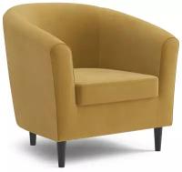 Кресло Salotti Веста, 79 x 69 см, обивка: текстиль, цвет: желтый