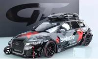 Коллекционная модель Audi RS6 DTM Avant 1:24 с багажником (металл, свет, звук)