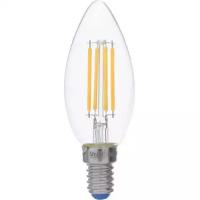 Лампа светодиодная LED 5вт 200-250В свеча диммируемая 450Лм Е14 3000К Air филамент UL-00002860 Uniel