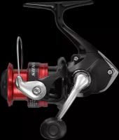 Катушка для рыбалки Shimano Sienna FG 1000 без коробки с леской 0,235 мм, безынерционная, для спиннинга, на щуку, окуня, судака, форель