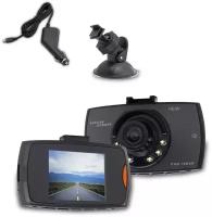 Автомобильный видеорегистратор GCL, регистратор автомобильный с креплением на лобовое стекло, видеорегистратор в машину, HD, экран 2.7