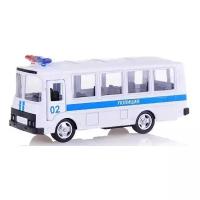 Автобус Play Smart ПАЗ Полиция (6523F) 1:61, 11 см