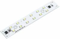 Светодиодная линейка 2835, 2х6 led, 220V, 5W, 120mm, D175, white