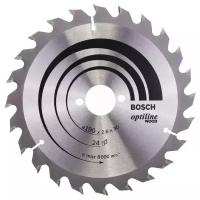 Пильный диск BOSCH Optiline Wood 2608640615 190х30 мм