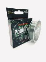 Монофильная леска для рыбалки KAIDA Power Plus 150 м 0.14 mm 2.88 kg Dark Green