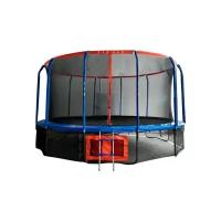 Каркасный батут DFC Jump Basket 16FT-JBSK-B 488х488х265 см, синий/красный