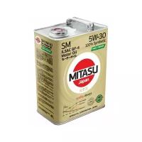 Синтетическое моторное масло Mitasu MJ-M11 Moly-Trimer SM 5W-30, 4 л