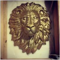 Голова льва на стену декор