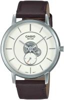 Наручные часы CASIO Collection MTP-B130L-7A, белый, коричневый