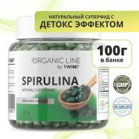 1WIN Спирулина в таблетках, детокс для похудения, Spirulina суперфуд таблетки 100 грамм