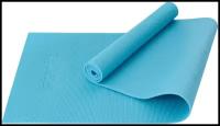 Коврик для йоги StarFit FM-101 PVC 0.6 см, -, синий