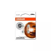 Лампа автомобильная Osram C10W (SV8.5/8) 31мм (бл. 2шт) 12V, 6438-02B