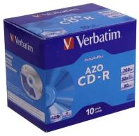 Диск CD-R Verbatim 43327 AZO Crystal