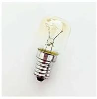Лампа накаливания вольфрамовая РН 230-15Вт E14 Т25 упак. 2шт. (для швейных машин, холодильников, для солевой лампы)