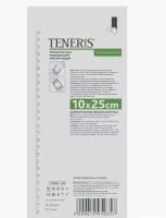 Лейкопластырь TENERIS медицинский фиксирующий на нетканой основе 10см х 25см ( 10 шт.)
