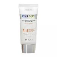 Enough крем Collagen Whitening Moisture Sun Cream 3 in 1 SPF 50, 50 г, 50 мл, 1 шт