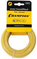 Корд триммерный CHAMPION Star 3.0мм х 15м (звезда) в мотке, шт