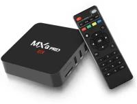 ТВ приставка TV Box / Смарт Тв / Медиаплеер Android / Черный