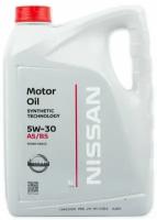 Синтетическое моторное масло Nissan 5W-30 FS A5/B5, 5 л