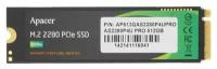 Накопитель Apacer SSD M.2 2280 AS2280P4 512Gb PCIe 3.0 x4 3D NAND AP512GAS2280P4UPRO-1