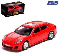 Машина металлическая PORSCHE PANAMERA TURBO, 1:43, цвет красный