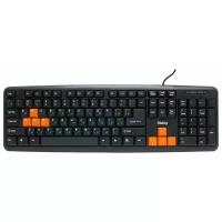 Клавиатура Dialog KS-020U Black-Orange USB черный