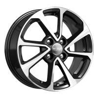 Диск литой R15 6J 4x100/54.1 ET46 КИК Hyundai алмаз черный 74039 КИК 74039