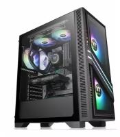 Корпус Thermaltake Versa T35 TG RGB CA-1R7-00M1WN-00 Black/Win/SPCC/Tempered Glass*2/120mm Standard Fan*1