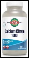 Таблетки KAL Calcium Citrate 1000, 460 г, 1000 мг, 180 шт