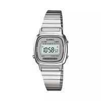 Наручные часы CASIO LA-670WA-7, серый, серебряный