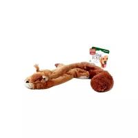 Игрушка для собак GiGwi Dog Toys Белка без набивки (75012)