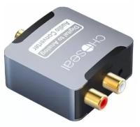 Цифро-аналоговый преобразователь (ЦАП). Digital analog premium из Toslink оптики на аналоговый 3,5 jack или RL