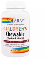 Таблетки Solaray Children's Vitamin & Minerals, 120 шт