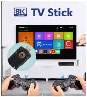 X8 Игровая приставка STING 2.0 + 4K игры аркадные видео игровые консоли для PS1 двойной беспроводной контроллер HD мини ТВ приставка для Android