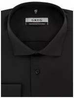 Рубашка GREG, размер 186-194/40, черный