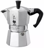 Гейзерная кофеварка BIALETTI MOKA EXPRESS 4 порции, алюминий