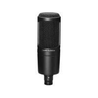 Микрофон проводной Audio-Technica AT2020, разъем: XLR 3 pin (M), черный