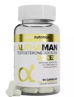 Средство для повышения тестостерона «ALPHAMAN», aTech nutrition, 90 капсул