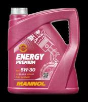 7908 Energy Premium 5W-30 4L, 4007, масло синтетическое, Mannol