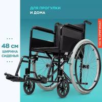 Инвалидная коляска Ortoniсa BASE 100 для взрослых и инвалидов (пневматические колеса)
