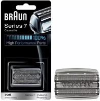 Сетка и режущий блок Braun Combi 70S, Series 7, Series 9000, silver