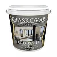 Kraskovar Eco Resist матовая белый 0.9 л