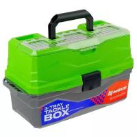 Ящик для снастей Nisus Tackle Box трехполочный зеленый N-TB-3