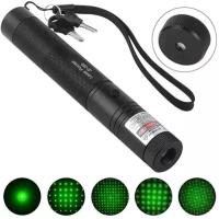 Усиленная лазерная указка YL-303 / зеленый луч / лазер для кошек походов кемпинга