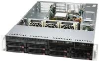 Серверная платформа Supermicro 520P-WTR SYS-520P-WTR/2U/1x4189/ 8xDDR4-3200 RDIMM/LRDIMM/ 10x2.5