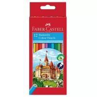 Faber-Castell Карандаши цветные Замок 12 цветов (120112), 12 шт